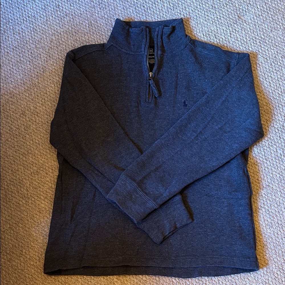 Polo by Ralph Lauren Kids grey Half-Zip Sweater